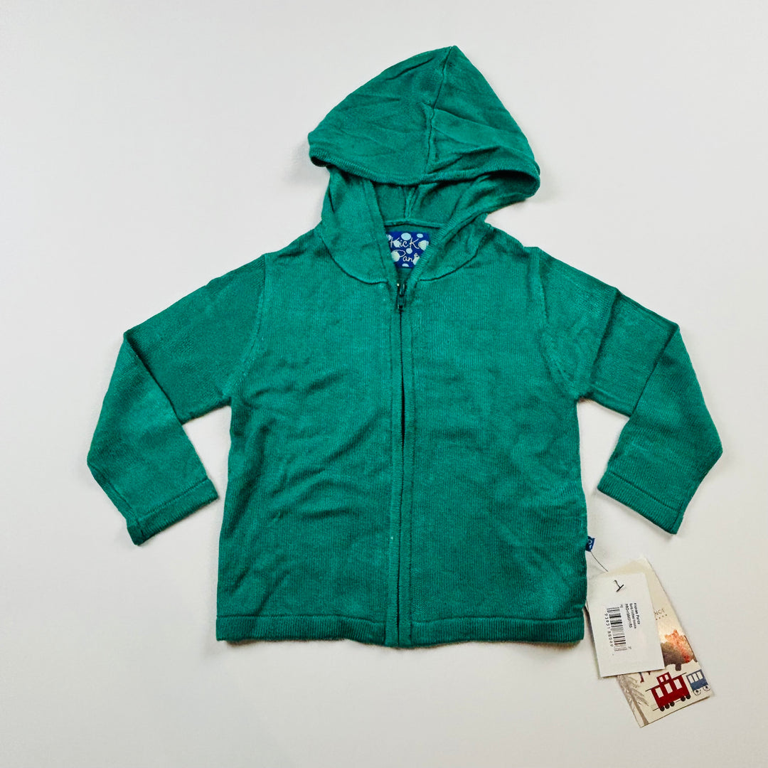 Kickee Pants Knit Hoodie - Size 2 Toddler