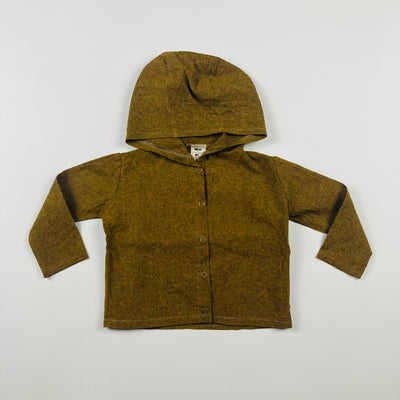 Rooted Sprout Hooded Top - Size 12-18 Months - Pitter Patter Boutique