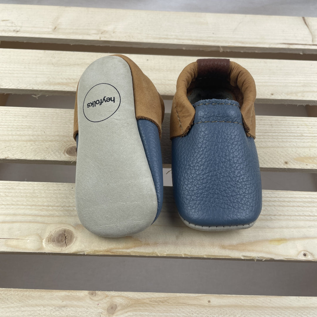 Hey Folks Leather Baby Soft Soles Shoes - Size 2