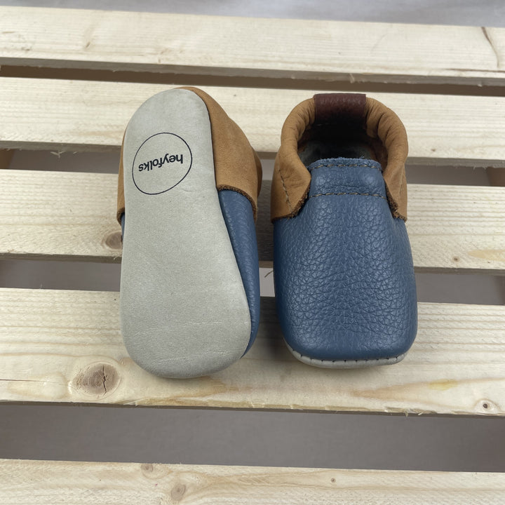 Hey Folks Leather Baby Soft Soles Shoes - Size 2