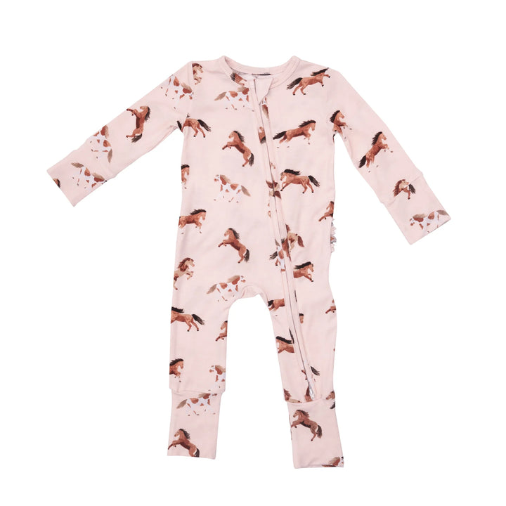 Angel Dear - Bamboo 2-way Zippered Romper (6-12m, 12-18m & 18-24m)I - Pitter Patter Boutique