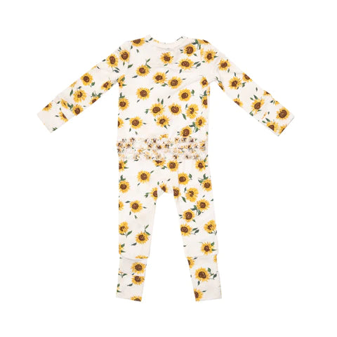Angel Dear - Bamboo 2-way Zippered Romper (6-12m, 12-18m & 18-24m)I - Pitter Patter Boutique