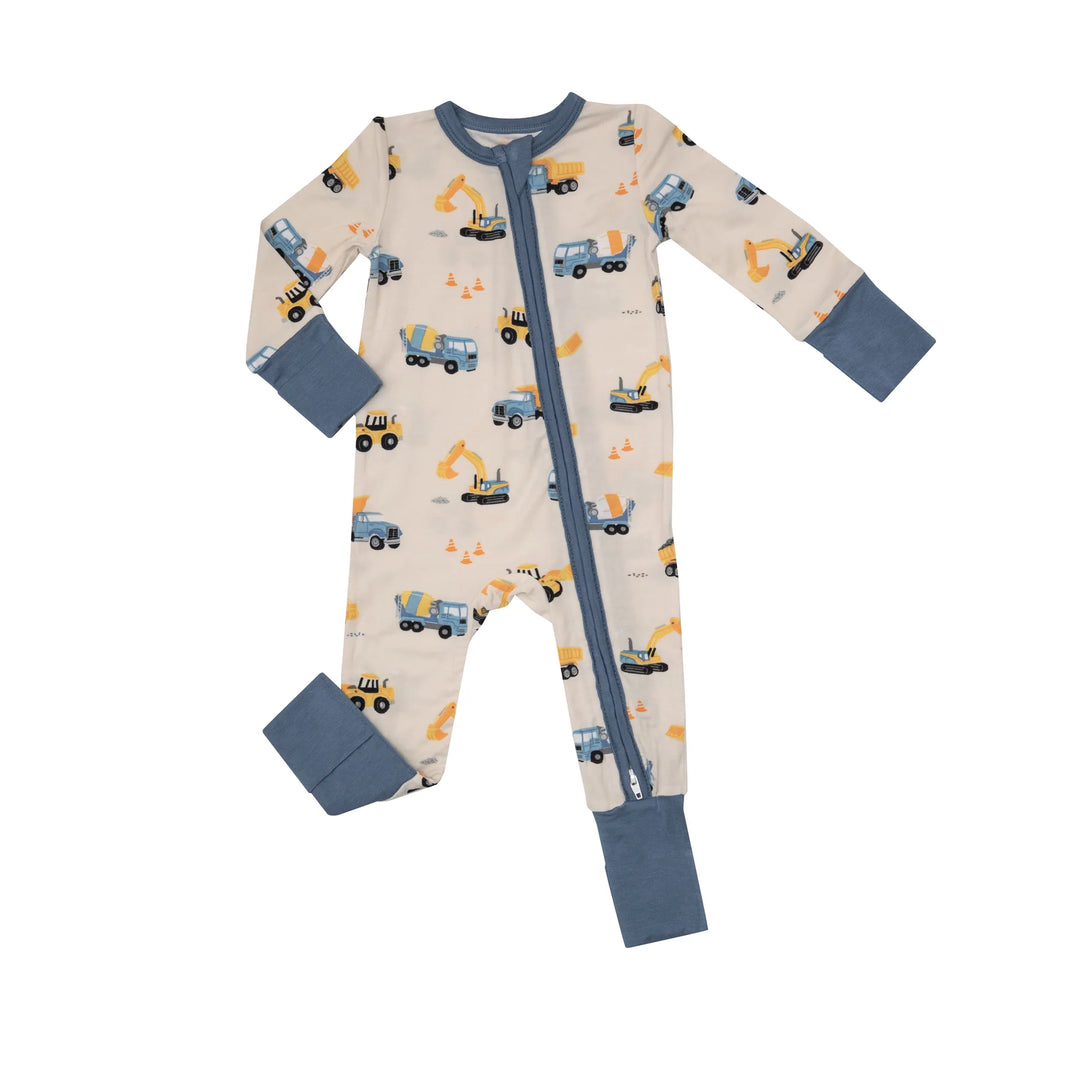 Angel Dear - Bamboo 2-way Zippered Romper (6-12m, 12-18m & 18-24m)I - Pitter Patter Boutique