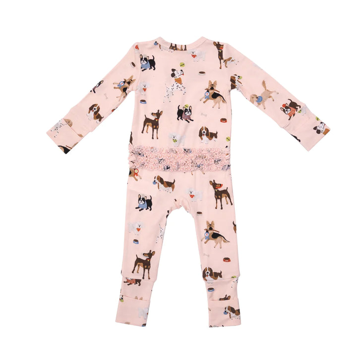 Angel Dear - Bamboo 2-way Zippered Romper (6-12m, 12-18m & 18-24m)I - Pitter Patter Boutique