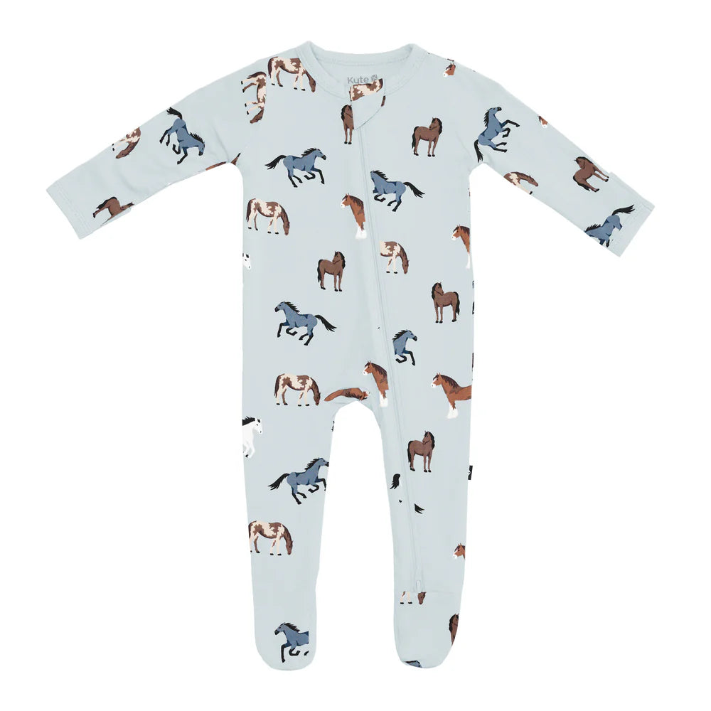 Kyte Baby - Newborn Bamboo Zippered Footie
