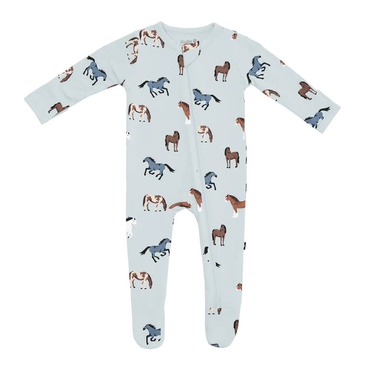 Kyte Baby - Newborn Bamboo Zippered Footie
