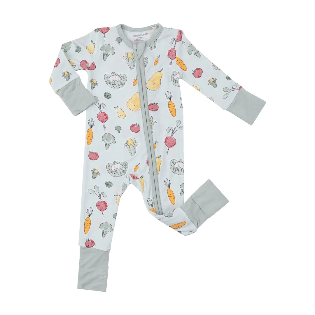 Angel Dear - Bamboo 2-way Zippered Romper (6-12m, 12-18m & 18-24m)