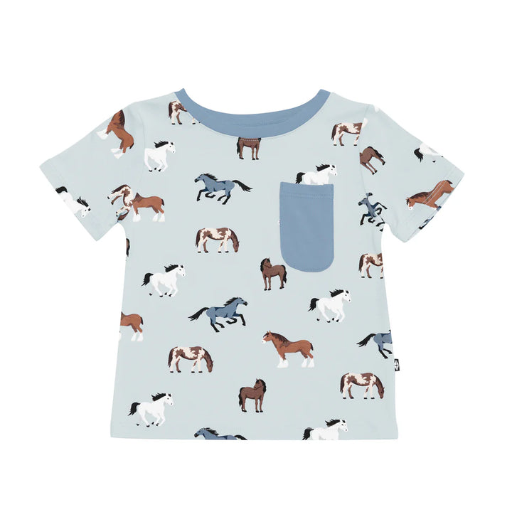 Kyte Baby - Kids Crew Neck Short Sleeve Tee (5T, 6T & 7T)