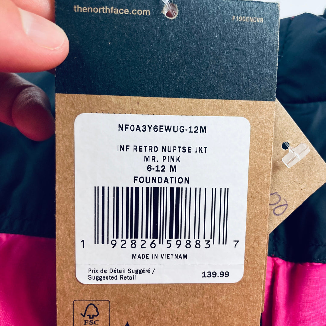 The North Face - Retro Nuptse Down Jacket 6-12 Months