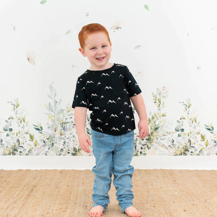 Kyte Baby - Kids Crew Neck Short Sleeve Tee (Size 12-18m to 4T)