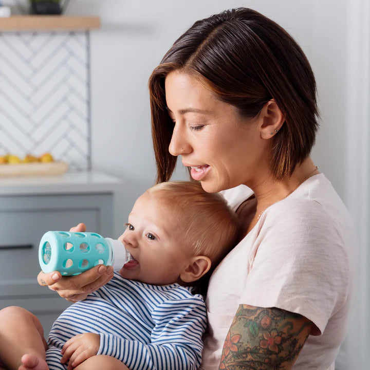 Lifefactory - Silicone Nipples Stage 2 for 4oz and 9oz Glass Bottles-2 pack - Pitter Patter Boutique