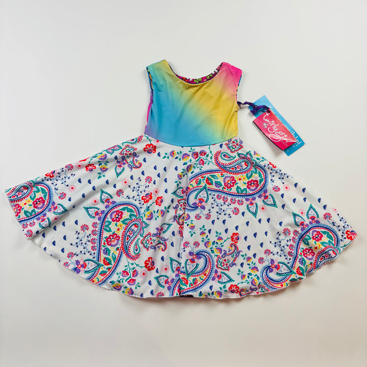 Twirly Girl Dress "Kaleidoscope Reversible Twirly Dress" - Size 2 Toddler