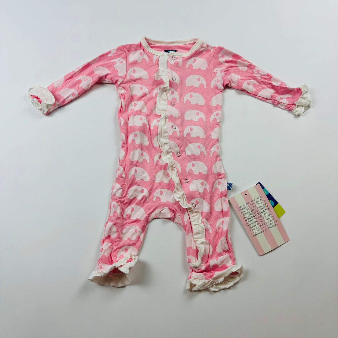 KicKee Pants Ruffle Romper - 0-3 Months