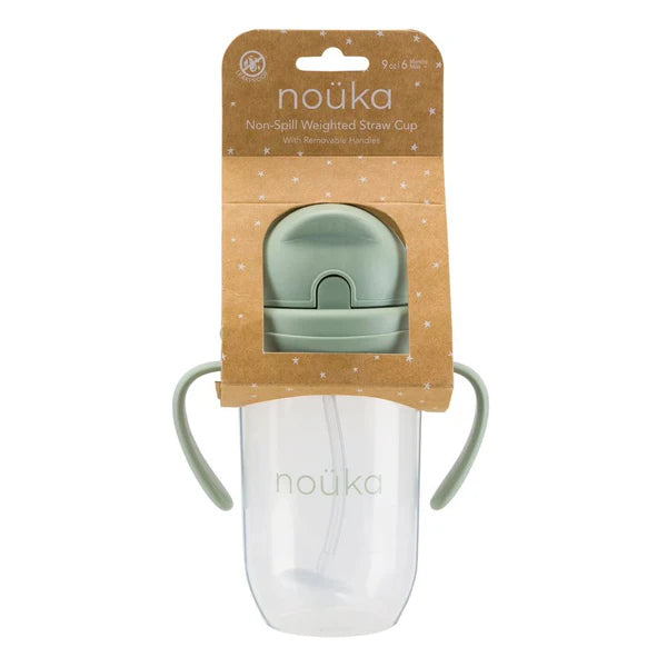 Noüka - Non-Spill Weighted Straw Cup 9oz