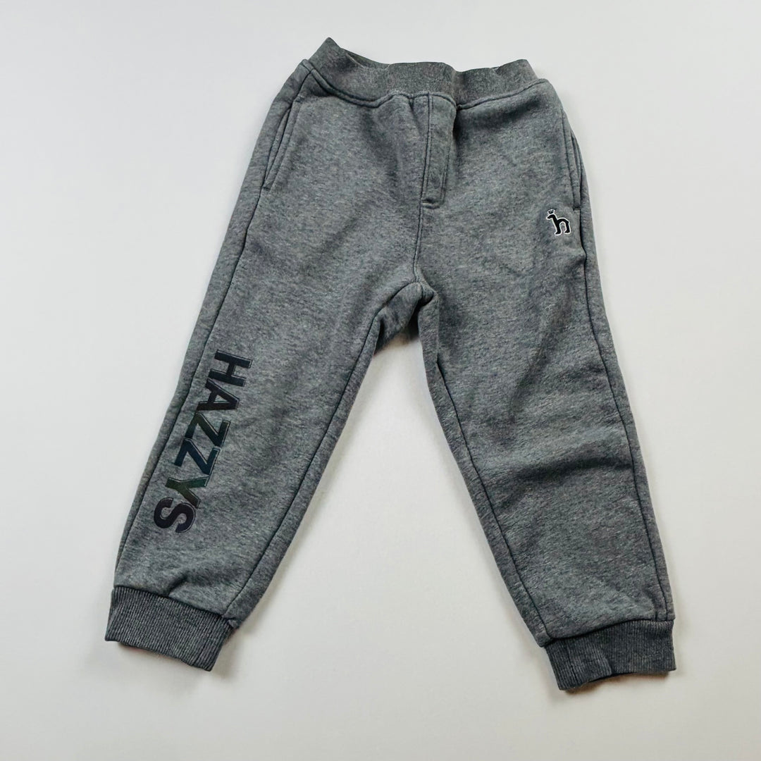 Hazzys Fleece Lined Sweatpants - Size 3 Toddler