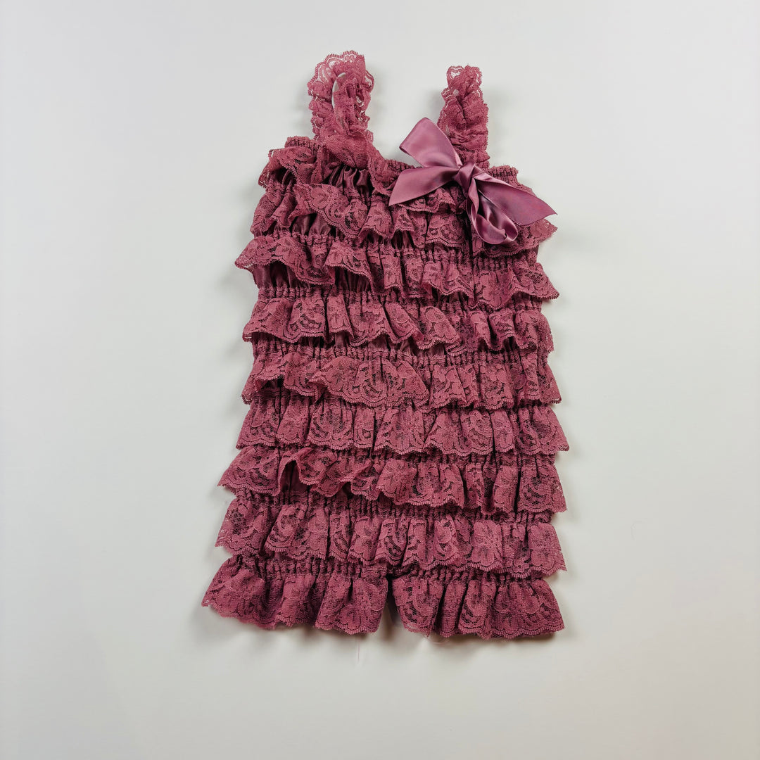 Lace Romper - 6-12 Months