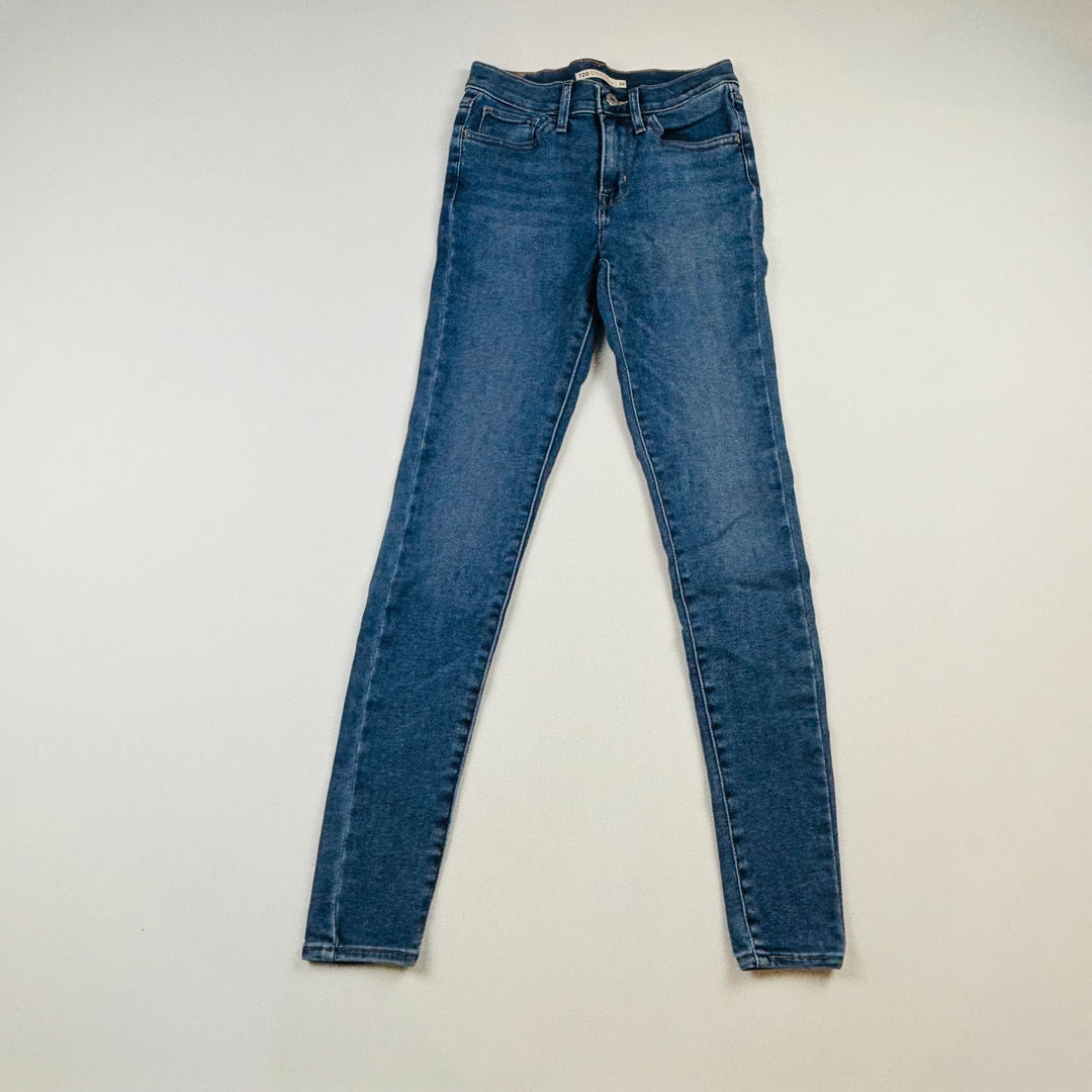 Levi Strauss "720" High Rise Super Skinny Jeans - Size 24