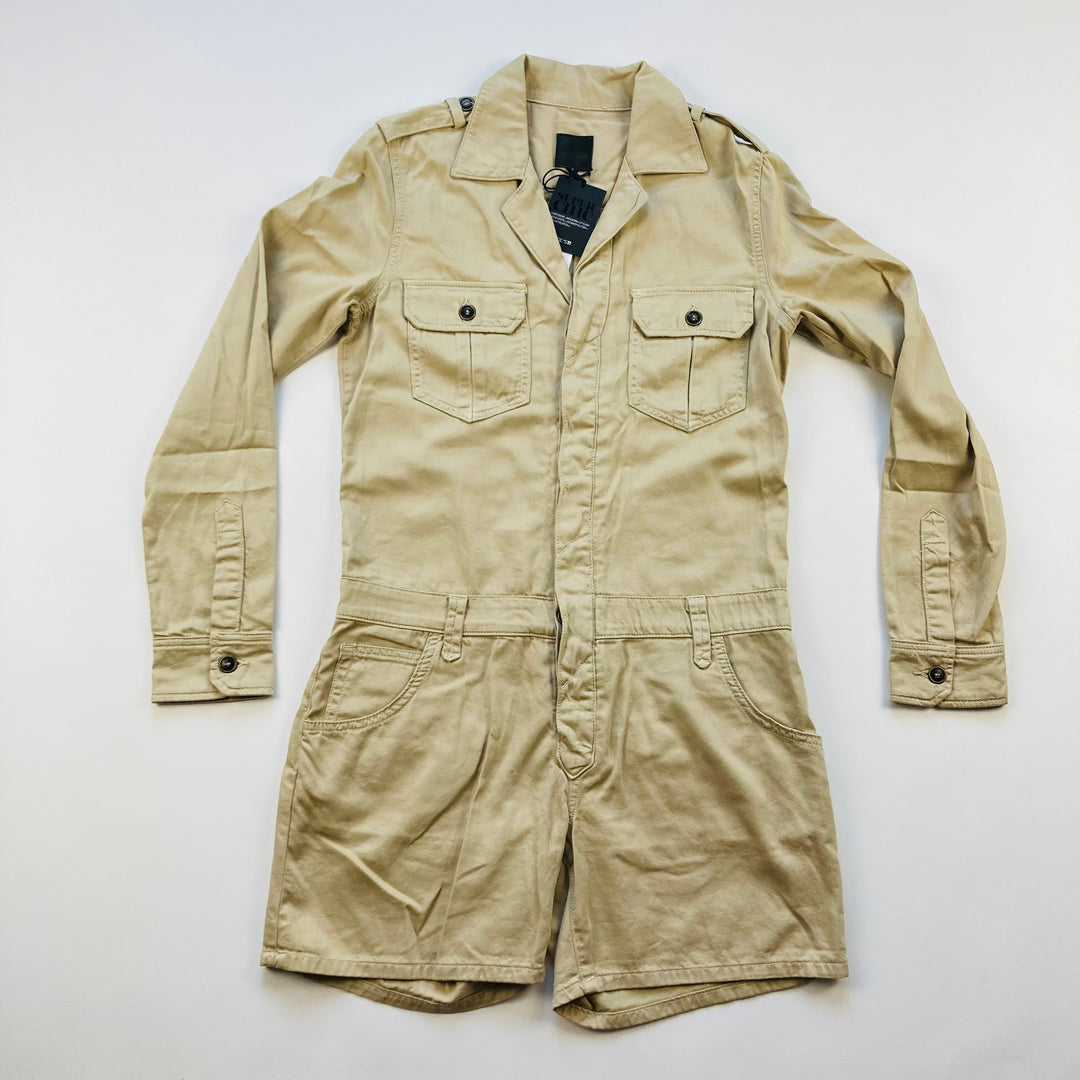 Joe's Military Shirtall Romper - Size Women's Small