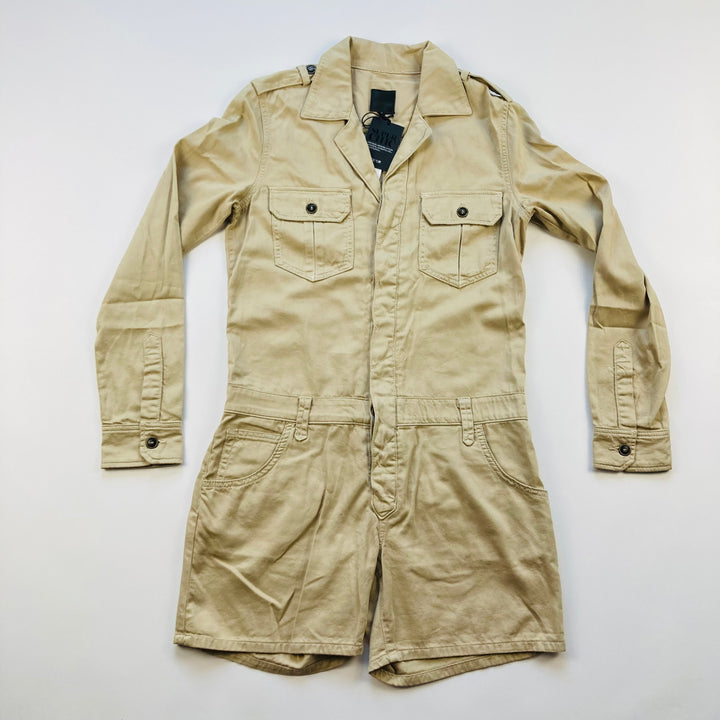 Joe's Military Shirtall Romper - Size Women's Small