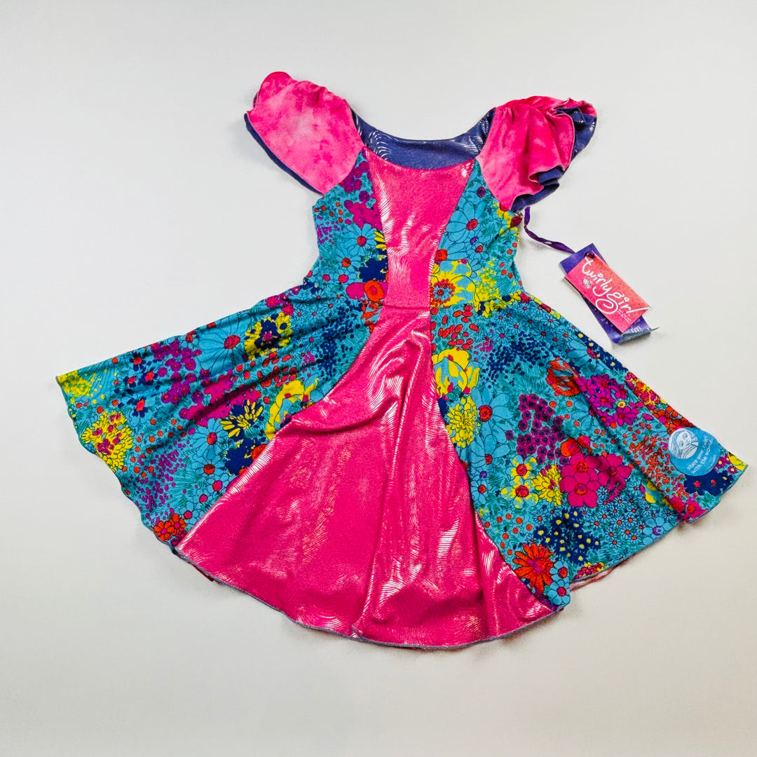 Twirly Girl Dress "Fairy Tale Reversible Princess" - Size 5 Toddler (Copy)