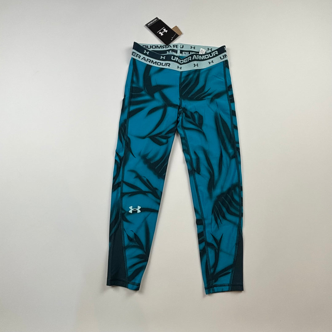 Under Armour Crop Athletic Leggings - Size Youth Medium (10/12Y)