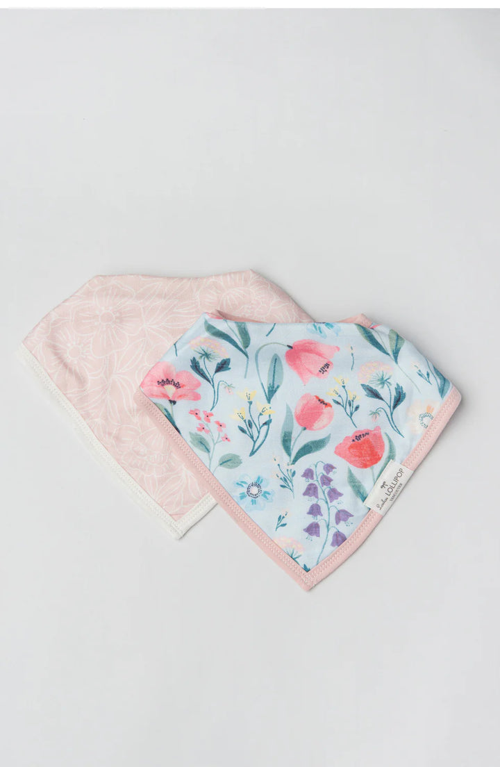 Loulou Lollipop - Muslin Bandana Bib Set