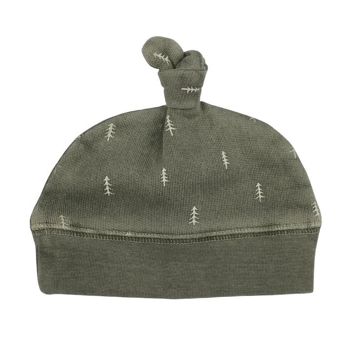 L'oved Baby - Organic Cozy Top-Knot Hat - Pitter Patter Boutique