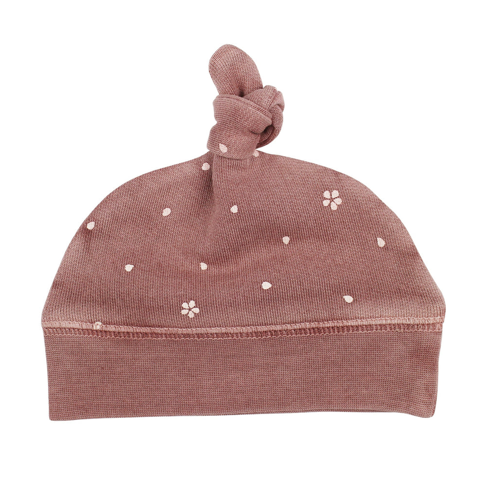 L'oved Baby - Organic Cozy Top-Knot Hat - Pitter Patter Boutique
