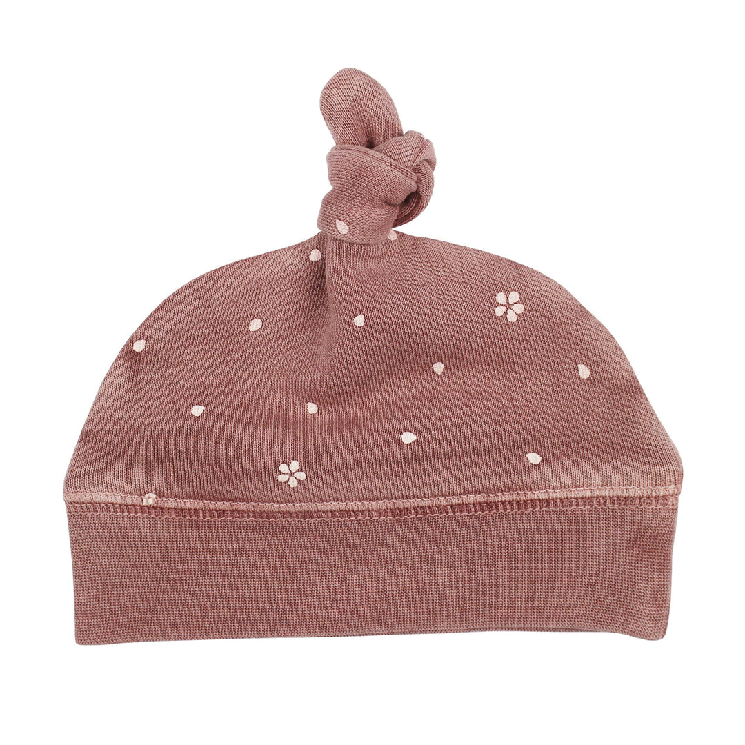 L'oved Baby - Organic Cozy Top-Knot Hat - Pitter Patter Boutique