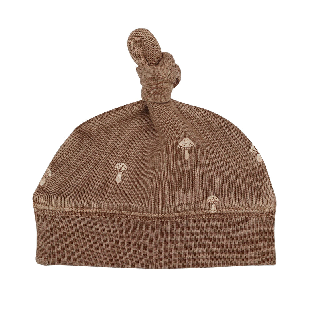 L'oved Baby - Organic Cozy Top-Knot Hat - Pitter Patter Boutique