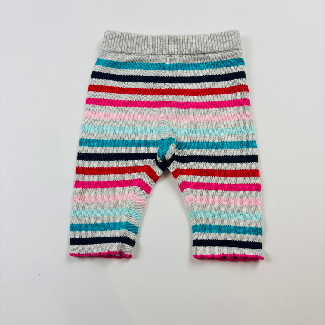 Gymboree Knit Leggings - Size 0-3 Months