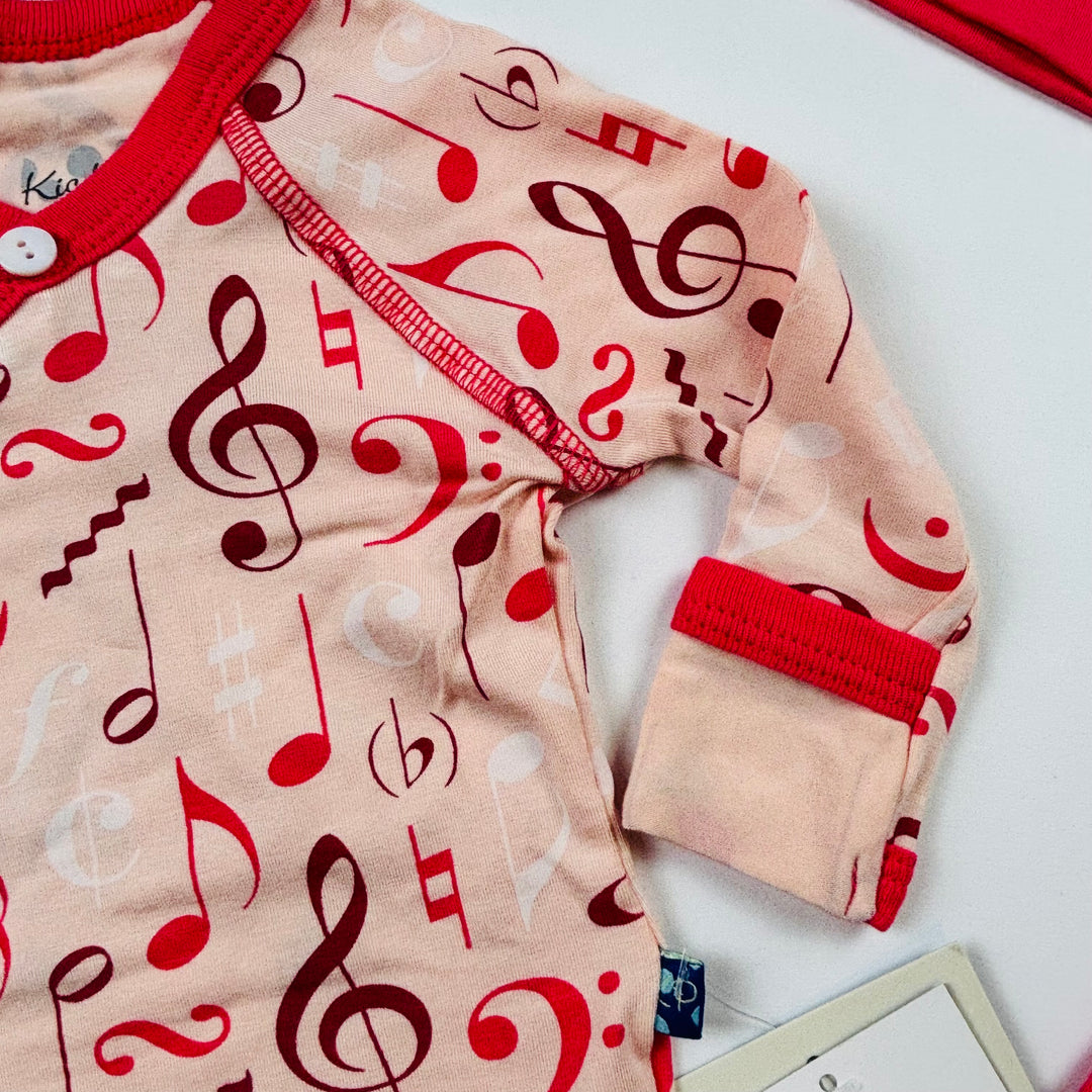 KicKee Pants Bamboo 3-Piece Outfit - 0-3 Months