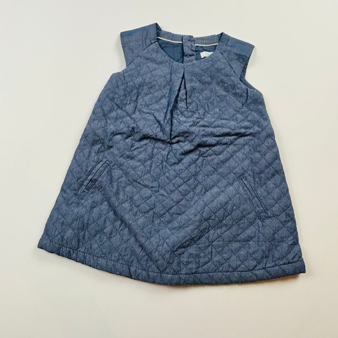 Obaibi Quilted Dress - Size 12 Months