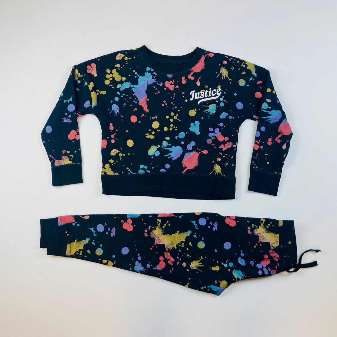 Justice 2-piece Sweatsuit - Size 7/8 Youth