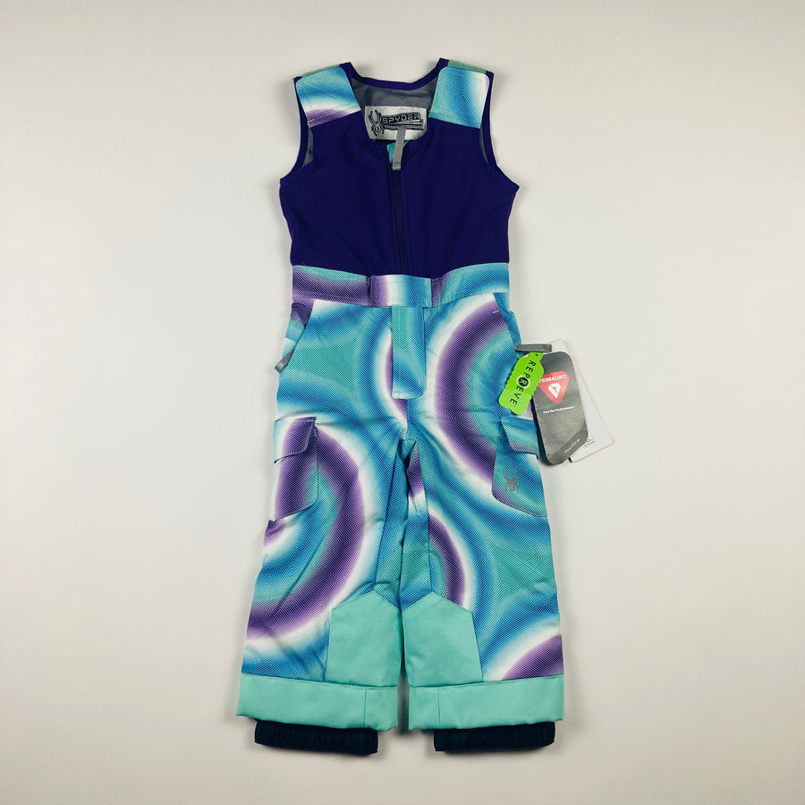 Spyder Bitsy Sparkle Bibbed Snow Pants - Size 3 Kids - Pitter Patter Boutique