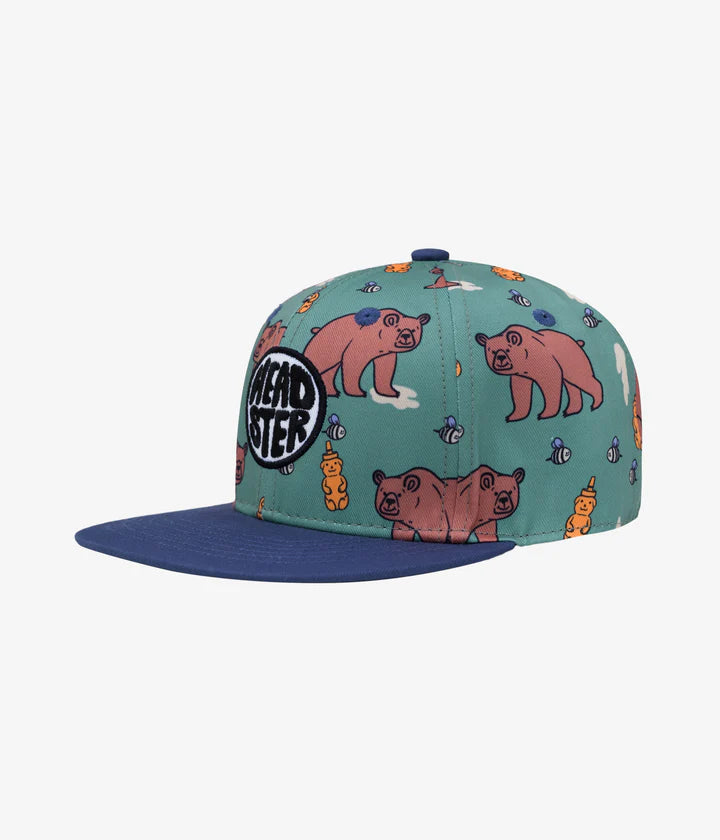 Headster - Youth (56cm) Snapback Flat Brim Hats