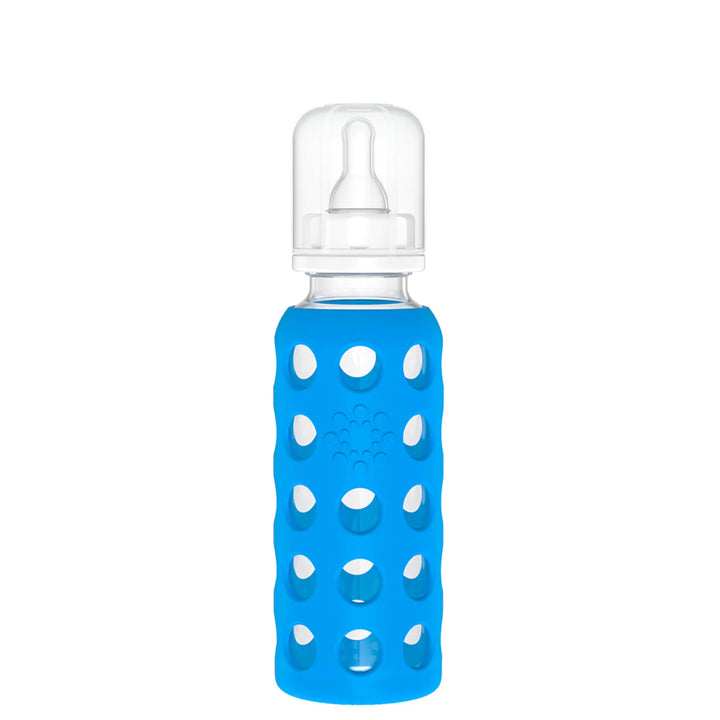 Lifefactory - 9oz Glass Baby Bottle - Pitter Patter Boutique