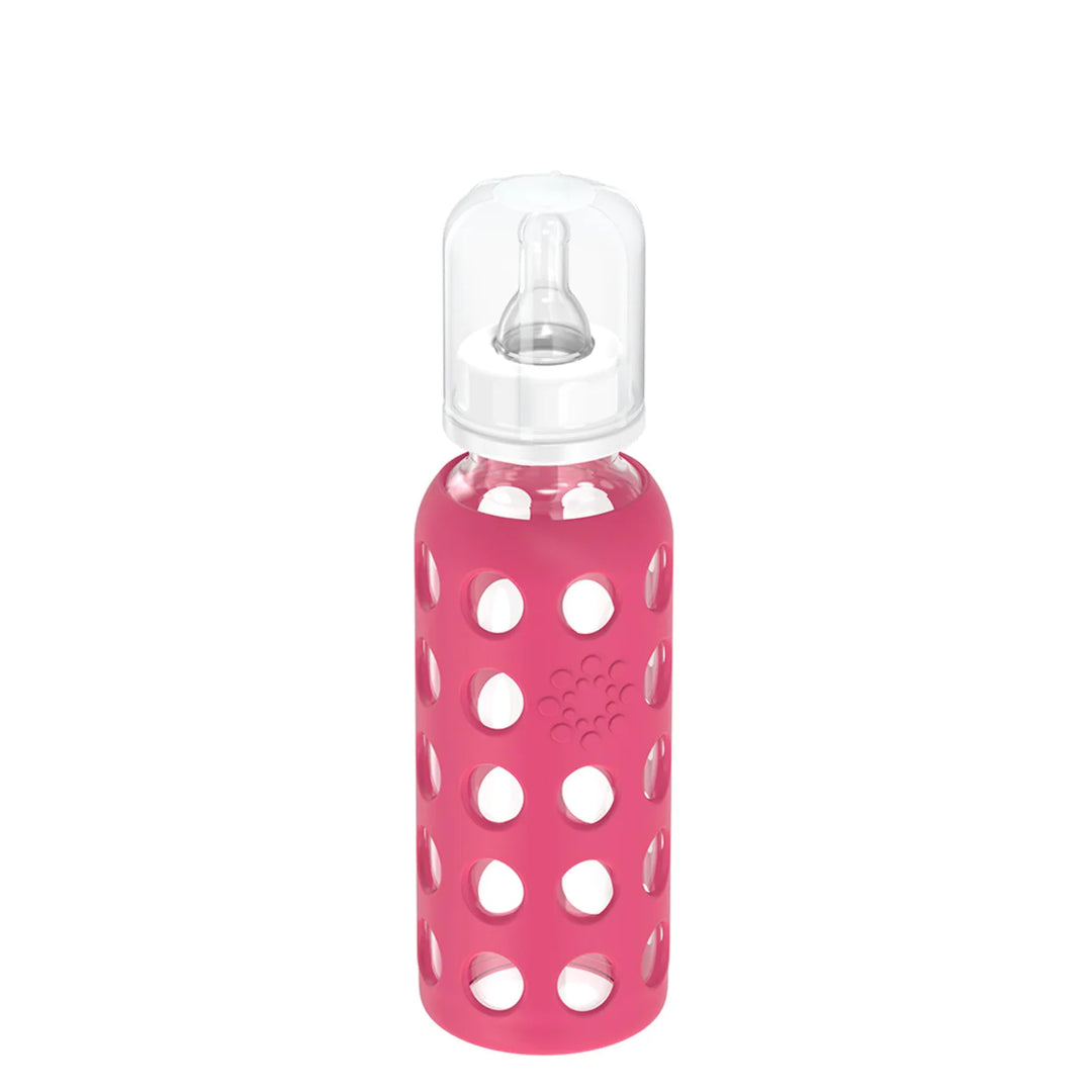 Lifefactory - 9oz Glass Baby Bottle - Pitter Patter Boutique