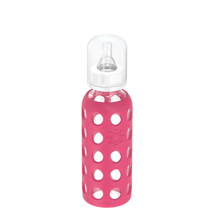 Lifefactory - 9oz Glass Baby Bottle - Pitter Patter Boutique