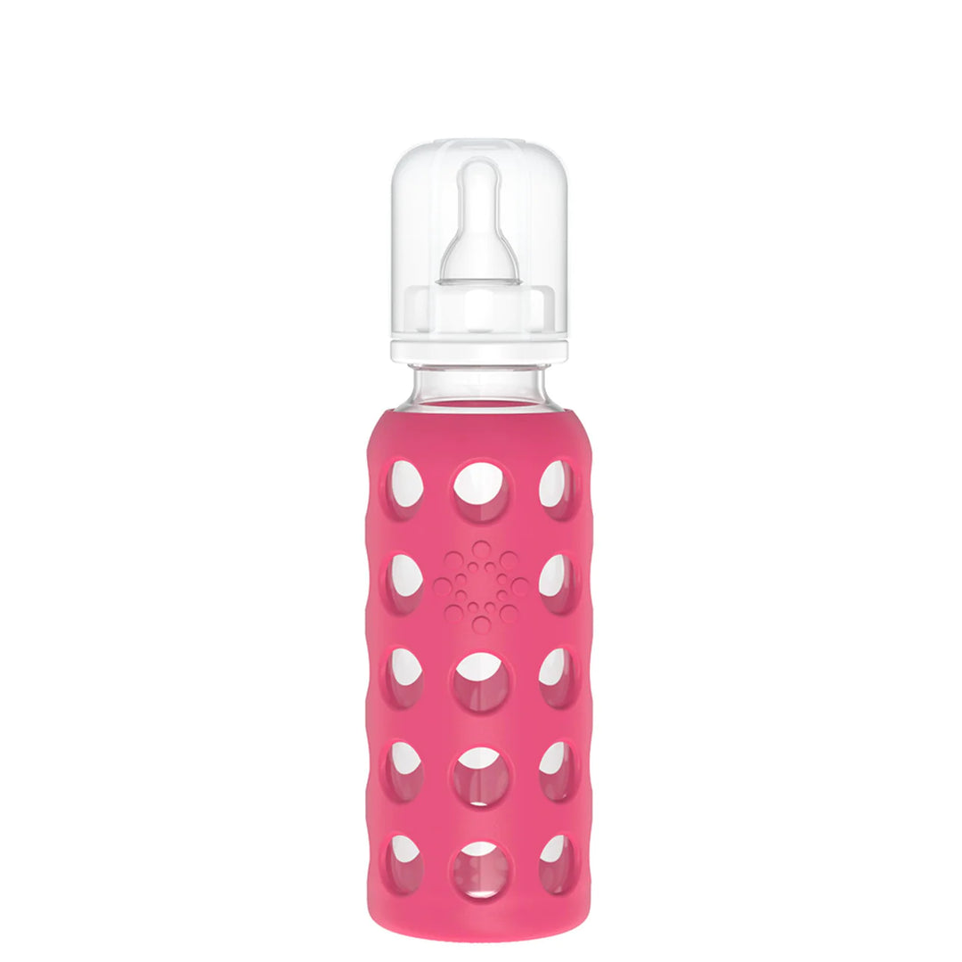 Lifefactory - 9oz Glass Baby Bottle - Pitter Patter Boutique