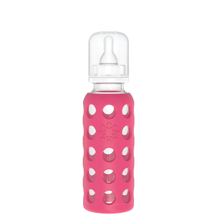 Lifefactory - 9oz Glass Baby Bottle - Pitter Patter Boutique