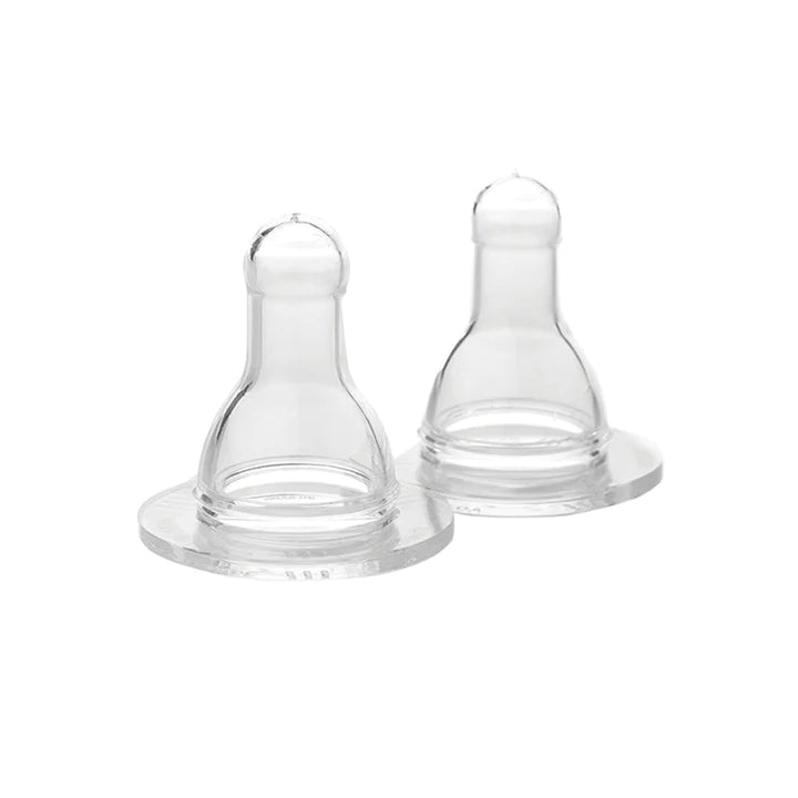 Lifefactory - Silicone Nipples Stage 2 for 4oz and 9oz Glass Bottles-2 pack - Pitter Patter Boutique
