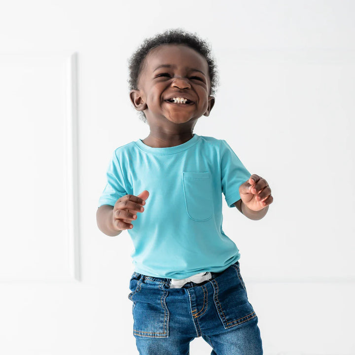 Kyte Baby - Kids Crew Neck Short Sleeve Tee (Size 12-18m to 4T)