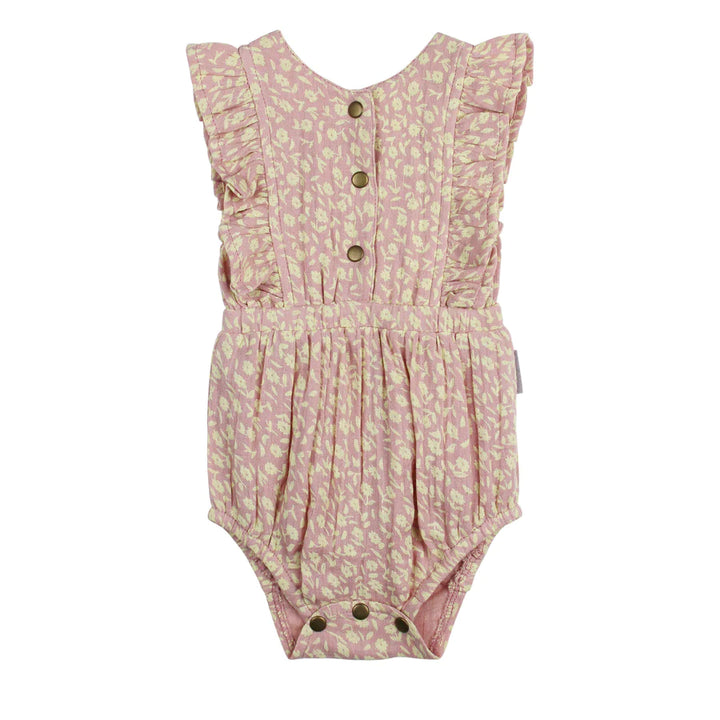 L'oved Baby - Organic Muslin Ruffle Bodysuit - Pitter Patter Boutique