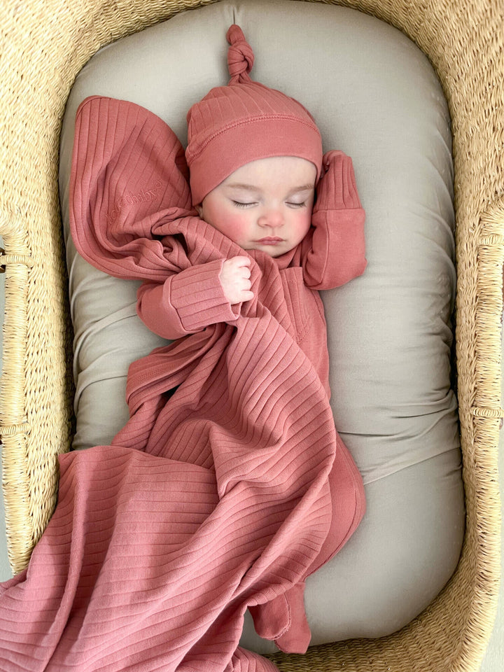 L'oved Baby - Organic Cotton Ribbed Blanket - Pitter Patter Boutique