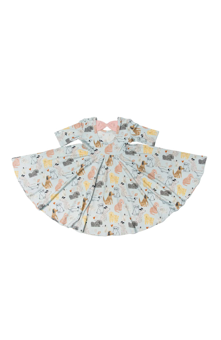 Loulou Lollipop - Skater Dress - Pitter Patter Boutique