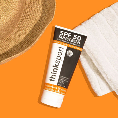 Thinksport Safe Sunscreen SPF 50+ (6oz/177mL) - Pitter Patter Boutique