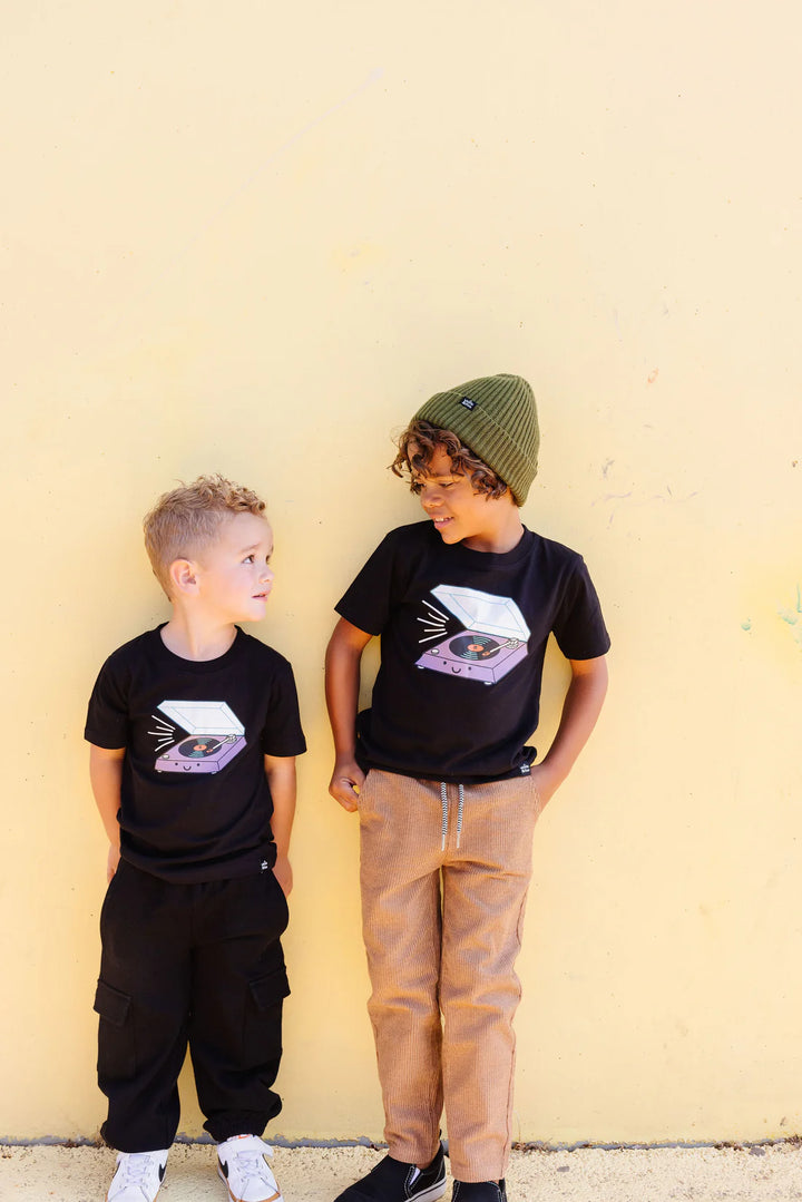Whistle & Flute - Kawaii Record Player T-Shirt