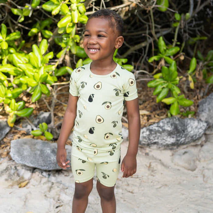 Kyte Baby Bamboo Short Sleeve Pajamas 5T 7Y