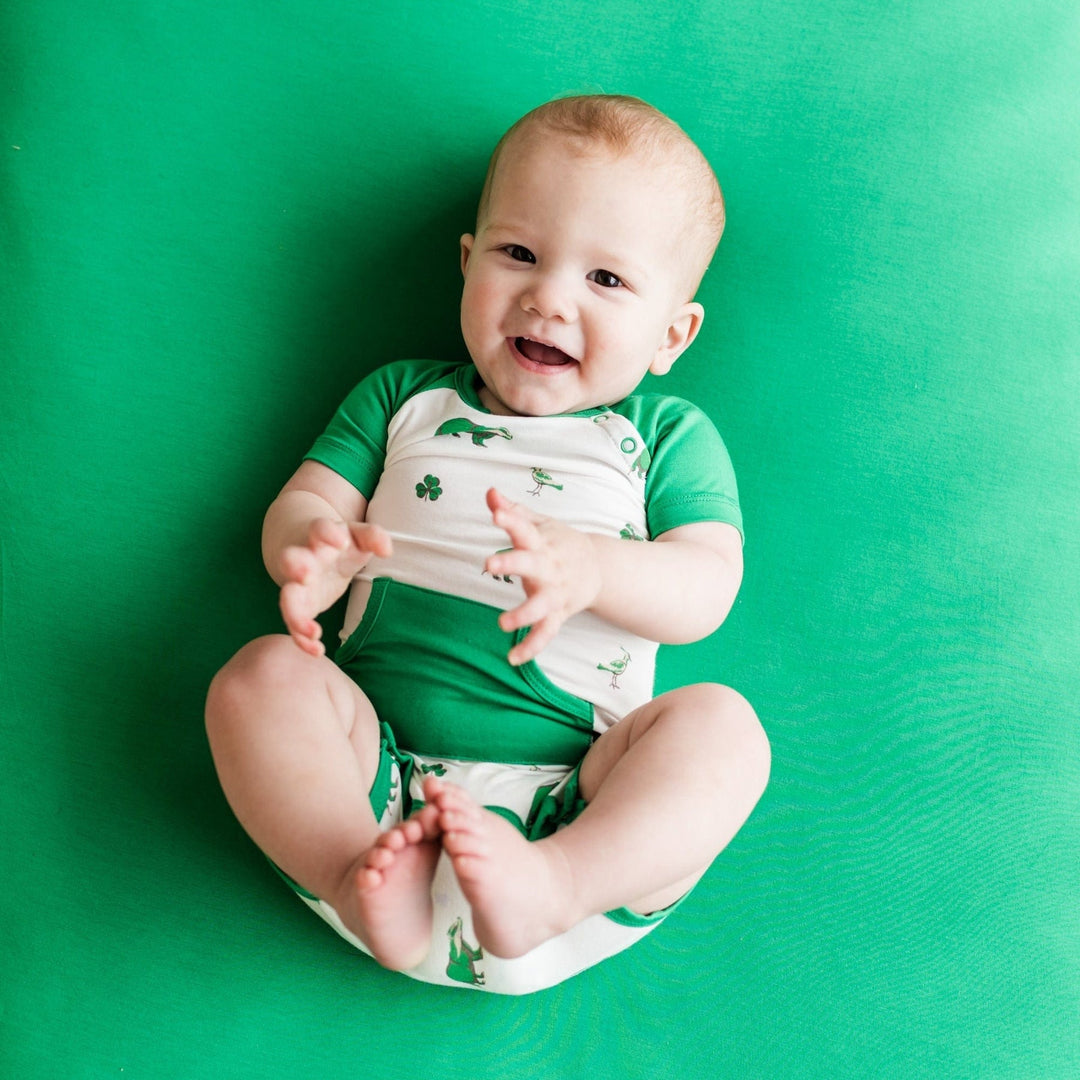 CLEARANCE Kyte Baby - Bamboo Shortall Baby Romper